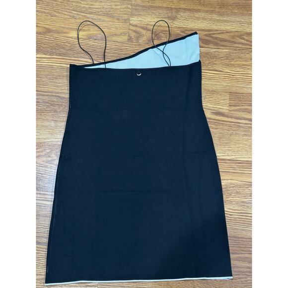 JACQUEMUS black viscose cocktail La Mini Robe Aro 42 - Picture 13 of 16